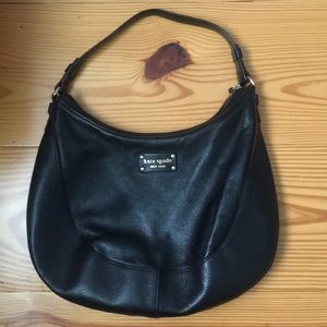Kate Spade black hobo bag